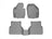 WeatherTech DigitalFit Floor Liners for Tiguan/Tiguan Limited [Covers Front & Rear Row, Gray] | 465461-461522