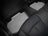WeatherTech DigitalFit Floor Liners for 2022 2021 2020 2019 2018 2017 2016 2015 2014 2013 2012 2011 Nissan LEAF [Covers Rear (2nd) Row, Gray] | 465502