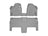 WeatherTech DigitalFit Floor Liners for 2016 2015 2014 2013 Chrysler Town & Country [Covers Front & Rear Row, Gray] | 465621-461412