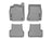 WeatherTech DigitalFit Floor Liners for Audi [Covers Front & Rear Row, Gray] | 465641-463742