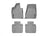 WeatherTech DigitalFit Floor Liners for 2016 2015 2014 Maserati Quattroporte [Covers Front & Rear Row, Gray] | 46565-1-2