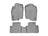 WeatherTech DigitalFit Floor Liners for 2014 2013 2012 2011 2010 Honda Insight [Covers Front & Rear Row, Gray] | 465671-462412