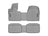 WeatherTech DigitalFit Floor Liners for i3/i3s [Covers Front & Rear Row, Gray] | 46569-1-2
