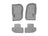 WeatherTech DigitalFit Floor Liners for Wrangler/Wrangler JK [Covers Front & Rear Row, Gray] | 46573-1-3