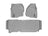 WeatherTech DigitalFit Floor Liners for F-250 Super Duty/F-350 Super Duty [Covers Front & Rear Row, Gray] | 465841-463053
