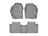 WeatherTech DigitalFit Floor Liners for 2016 2015 2014 Toyota Corolla [Covers Front & Rear Row, Gray] | 465941-465802