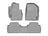 WeatherTech DigitalFit Floor Liners for 2019 2018 2017 2016 2015 2014 Kia Soul [Covers Front & Rear Row, Gray] | 46601-1-2