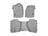 WeatherTech DigitalFit Floor Liners for Chevrolet/GMC [Covers Front & Rear Row, Gray] | 466071-465423