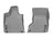 WeatherTech DigitalFit Floor Liners for 2016 2015 2014 Maserati Quattroporte [Covers Front Row, Gray] | 466101