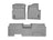 WeatherTech DigitalFit Floor Liners for 2014 2013 2012 2011 2010 Ford F-150 [Covers Front & Rear Row, Gray] | 466131-461792