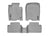 WeatherTech DigitalFit Floor Liners for 2014 2013 2012 2011 2010 2009 Acura TSX [Covers Front & Rear Row, Gray] | 466401-461702