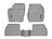 WeatherTech DigitalFit Floor Liners for 2018 2017 2016 2015 2014 2013 2012 Ford Focus [Covers Front & Rear Row, Gray] | 466461-460752