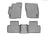 WeatherTech DigitalFit Floor Liners for 2022 2021 2020 2019 2018 2017 2016 2015 2014 2013 2012 2011 Mitsubishi Outlander Sport [Covers Front & Rear Row, Gray] | 466511-461623