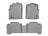 WeatherTech DigitalFit Floor Liners for 2015 2014 2013 2012 Toyota Tacoma [Covers Front & Rear Row, Gray] | 466551-460213