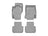 WeatherTech DigitalFit Floor Liners for 2015 2014 2013 Jaguar XF [Covers Front & Rear Row, Gray] | 466601-464463