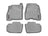 WeatherTech DigitalFit Floor Liners for 2012 2011 Nissan LEAF [Covers Front & Rear Row, Gray] | 466731-465502