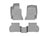 WeatherTech DigitalFit Floor Liners for Mercedes-Benz [Covers Front & Rear Row, Gray] | 46676-1-2