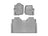 WeatherTech DigitalFit Floor Liners for 2022 2021 2020 2019 2018 2017 2016 2015 Ford F-150 [Covers Front & Rear Row, Gray] | 46697-1-4