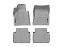 WeatherTech DigitalFit Floor Liners for G80/Genesis [Covers Front & Rear Row, Gray] | 46700-1-2