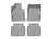 WeatherTech DigitalFit Floor Liners for G80/Genesis [Covers Front & Rear Row, Gray] | 46700-1-2