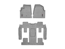 WeatherTech DigitalFit Floor Liners for Buick/GMC/Saturn [Covers Front & Rear Row, Gray] | 467021-461114