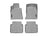 WeatherTech DigitalFit Floor Liners for G80/Genesis [Covers Front & Rear Row, Gray] | 467381-467002
