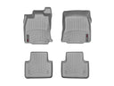 WeatherTech DigitalFit Floor Liners for 2019 2018 2017 2016 2015 2014 2013 Jaguar XJ [Covers Front & Rear Row, Gray] | 467541-464473