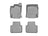 WeatherTech DigitalFit Floor Liners for 2019 2018 2017 2016 2015 2014 2013 Jaguar XJ [Covers Front & Rear Row, Gray] | 467541-464473