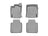 WeatherTech DigitalFit Floor Liners for 2019 2018 2017 2016 2015 2014 2013 Jaguar XJ [Covers Front & Rear Row, Gray] | 467541-464474