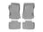 WeatherTech DigitalFit Floor Liners for 2014 2013 2012 2011 Cadillac CTS [Covers Front & Rear Row, Gray] | 467641-461492