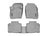 WeatherTech DigitalFit Floor Liners for 2022 2021 2020 2019 2018 2017 2016 2015 Ford Edge [Covers Front & Rear Row, Gray] | 46815-1-2