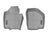 WeatherTech DigitalFit Floor Liners for 2007 2006 Volkswagen Passat [Covers Front Row, Gray] | 468191
