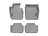 WeatherTech DigitalFit Floor Liners for BMW [Covers Front & Rear Row, Gray] | 468231-464103