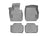 WeatherTech DigitalFit Floor Liners for BMW [Covers Front & Rear Row, Gray] | 468251-464103