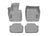 WeatherTech DigitalFit Floor Liners for BMW [Covers Front & Rear Row, Gray] | 468261-468232