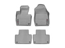 WeatherTech DigitalFit Floor Liners for 2022 2021 2020 2019 2018 2017 2016 Volvo XC90 [Covers Front & Rear Row, Gray] | 46828-1-4