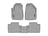 WeatherTech DigitalFit Floor Liners for 2021 2020 2019 Jeep Cherokee [Covers Front & Rear Row, Gray] | 468331-4616232