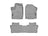 WeatherTech DigitalFit Floor Liners for 2022 2021 2020 2019 2018 2017 2016 Honda Pilot [Covers Front & Rear Row, Gray] | 46839-1-5