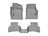 WeatherTech DigitalFit Floor Liners for 2020 2019 2018 2017 Jaguar XE [Covers Front & Rear Row, Gray] | 46864-1-2