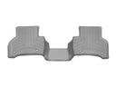 WeatherTech DigitalFit Floor Liners for 2020 2019 2018 2017 Jaguar XE [Covers Rear (2nd) Row, Gray] | 468642