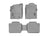 WeatherTech DigitalFit Floor Liners for 2017 2016 Toyota Tacoma [Covers Front & Rear Row, Gray] | 468721-460215