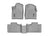 WeatherTech DigitalFit Floor Liners for Durango/Grand Cherokee [Covers Front & Rear Row, Gray] | 468751-463242