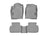 WeatherTech DigitalFit Floor Liners for 2021 2020 2019 2018 2017 2016 Honda Civic [Covers Front & Rear Row, Gray] | 46884-1-2