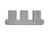 WeatherTech DigitalFit Floor Liners for RX350L/RX450hL [Covers Rear (3rd) Row, Gray] | 468863
