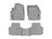 WeatherTech DigitalFit Floor Liners for Audi [Covers Front & Rear Row, Gray] | 46887-1-5