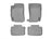 WeatherTech DigitalFit Floor Liners for 2014 2013 2012 2011 2010 Cadillac CTS [Covers Front & Rear Row, Gray] | 468991-461492