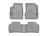 WeatherTech DigitalFit Floor Liners for 2022 2021 2020 2019 2018 2017 2016 Chevrolet Malibu [Covers Front & Rear Row, Gray] | 46903-1-2