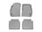 WeatherTech DigitalFit Floor Liners for 2013 2012 2011 2010 Buick LaCrosse [Covers Front & Rear Row, Gray] | 469351-461442