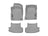 WeatherTech DigitalFit Floor Liners for Audi [Covers Front & Rear Row, Gray] | 46937-1-4