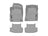 WeatherTech DigitalFit Floor Liners for A5 Quattro/S5 [Covers Front & Rear Row, Gray] | 46937-1-5